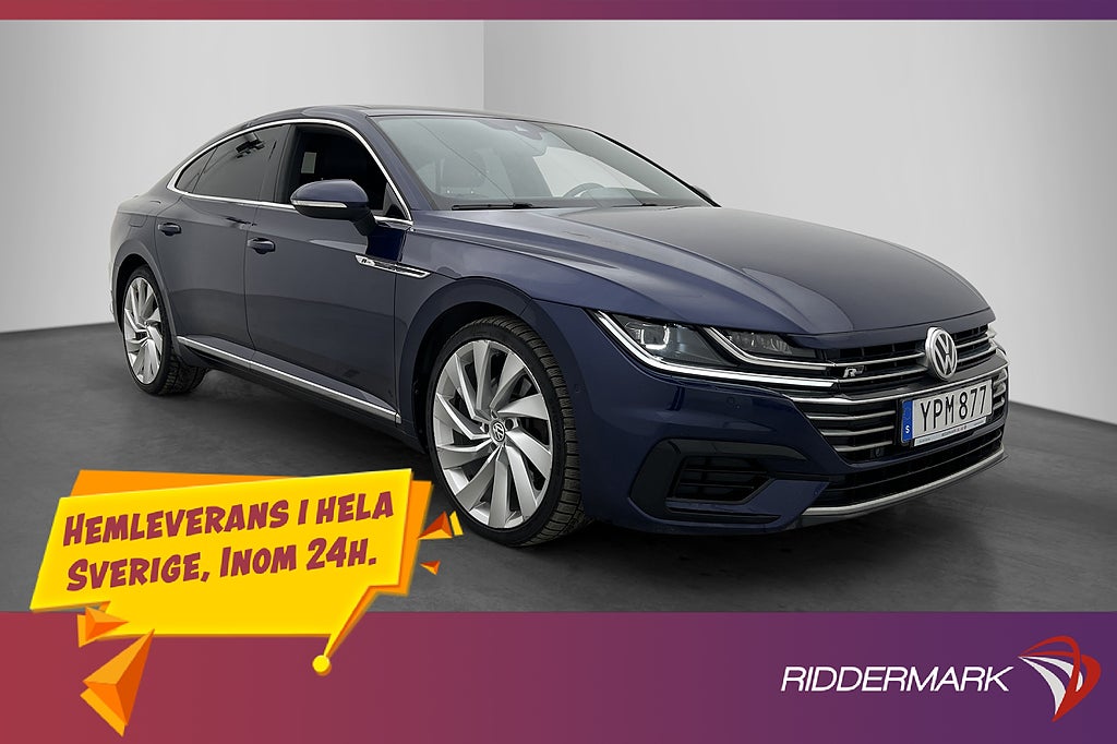 Volkswagen Arteon GTS R-Line Pano HUD Cockpit Värm Kamera