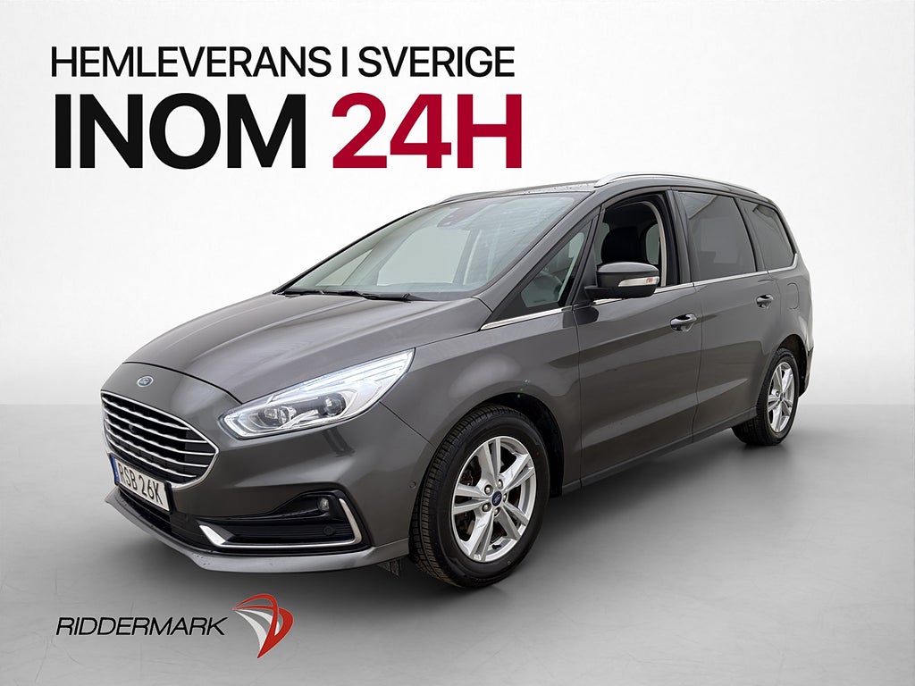 Ford Galaxy 150hk Titanium 7-Sits Pano Värmare Kamera Drag