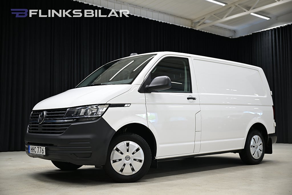 Volkswagen Transporter TDI DSG 150HK Drag|Värmare|Inredd|Backkamera|Leasbar
