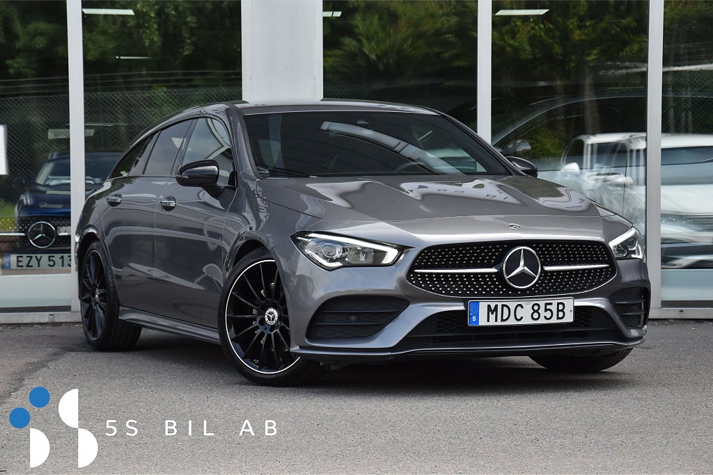 Mercedes-Benz CLA 200 d SB 8G AMG MOMS KAM NIGHT DRAG VÄRM AMBIENT 150HK