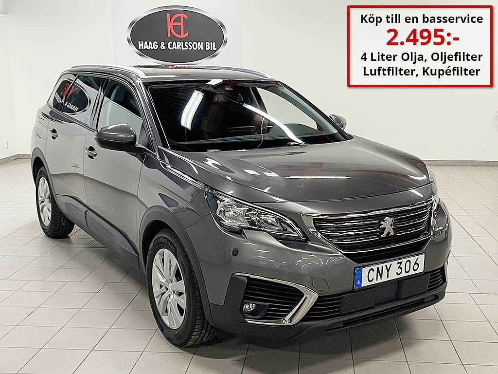 Peugeot 5008 1,2 130Hk 7-Sits Automat.