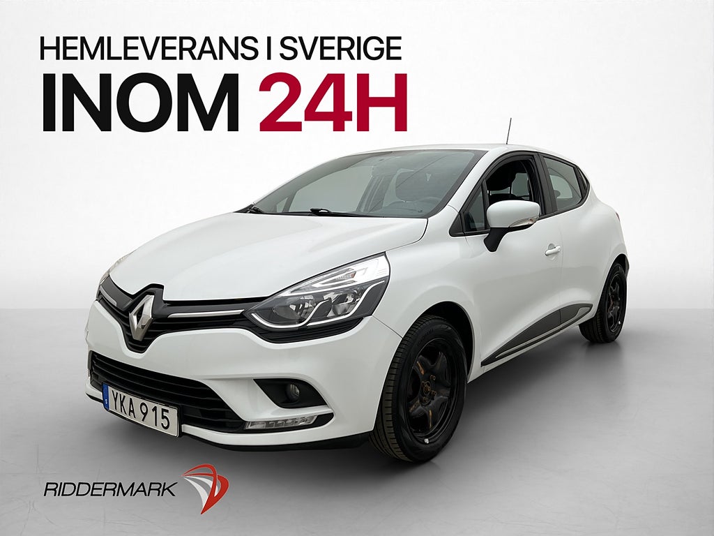 Renault Clio 90hk Zen BASS-Reflex Navi M-Värmare P-Sensorer