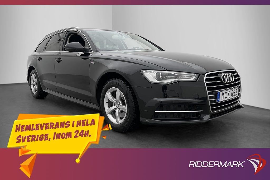 Audi A6 2.0 TDI S-Line Navi P-Sensorer Bluetooth Keyless