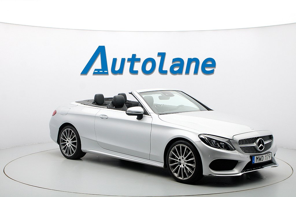 Mercedes-Benz C 200 AMG Cabriolet, Burmester®, Kamera 184hk