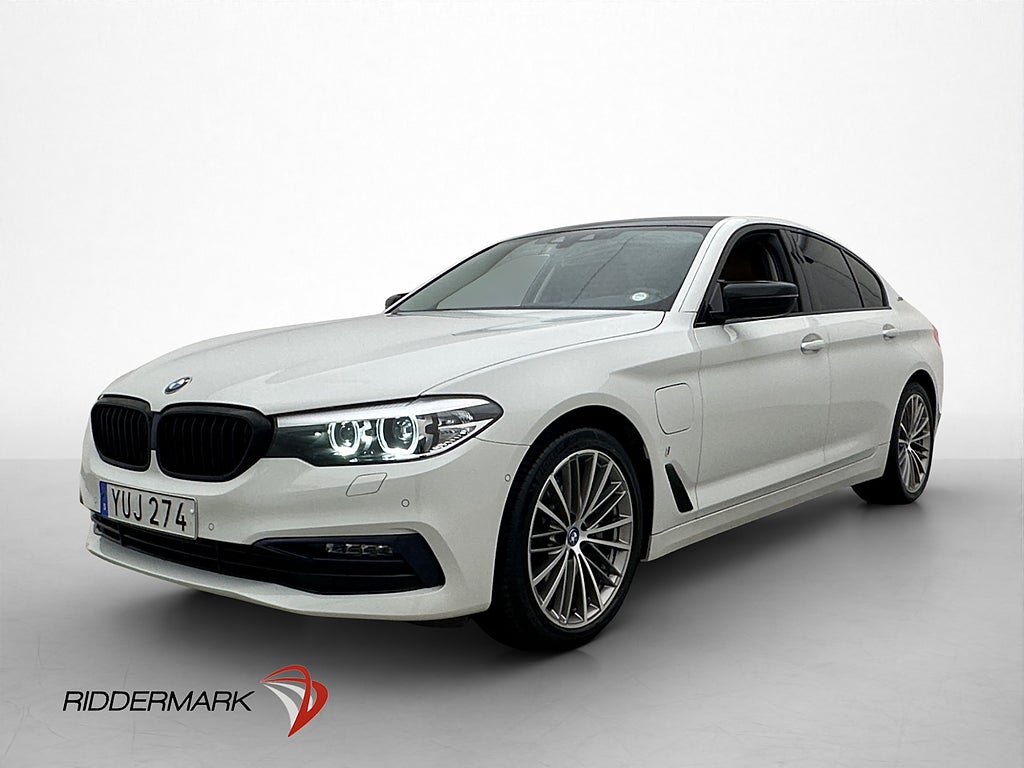 BMW 530e iPerformance M-ratt Läder Kamera Navi Hifi 252hk