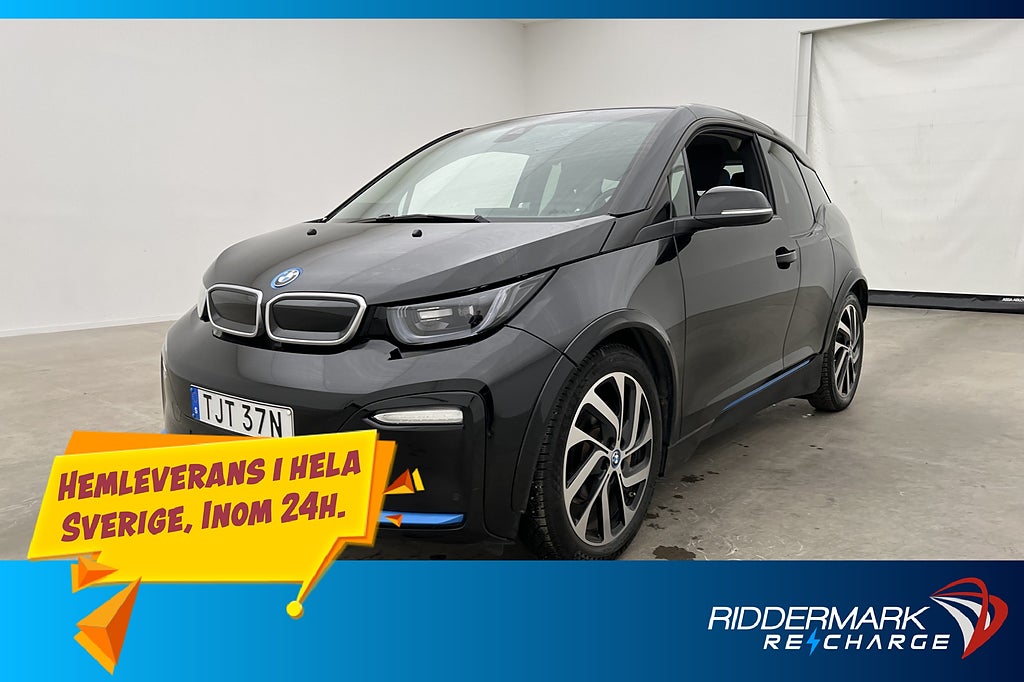 BMW i3s 120 Ah Comfort Advanced Värmare Kamera Navi MOMS