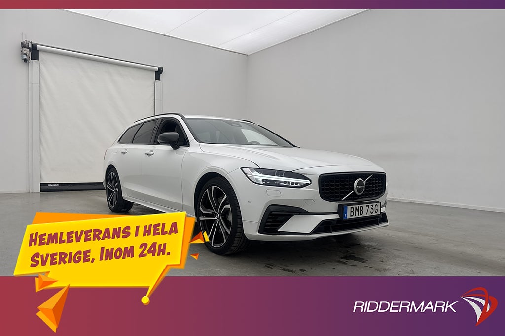 Volvo V90 Recharge T6 AWD Plus Dark Luft Drag 360° BLIS MOMS