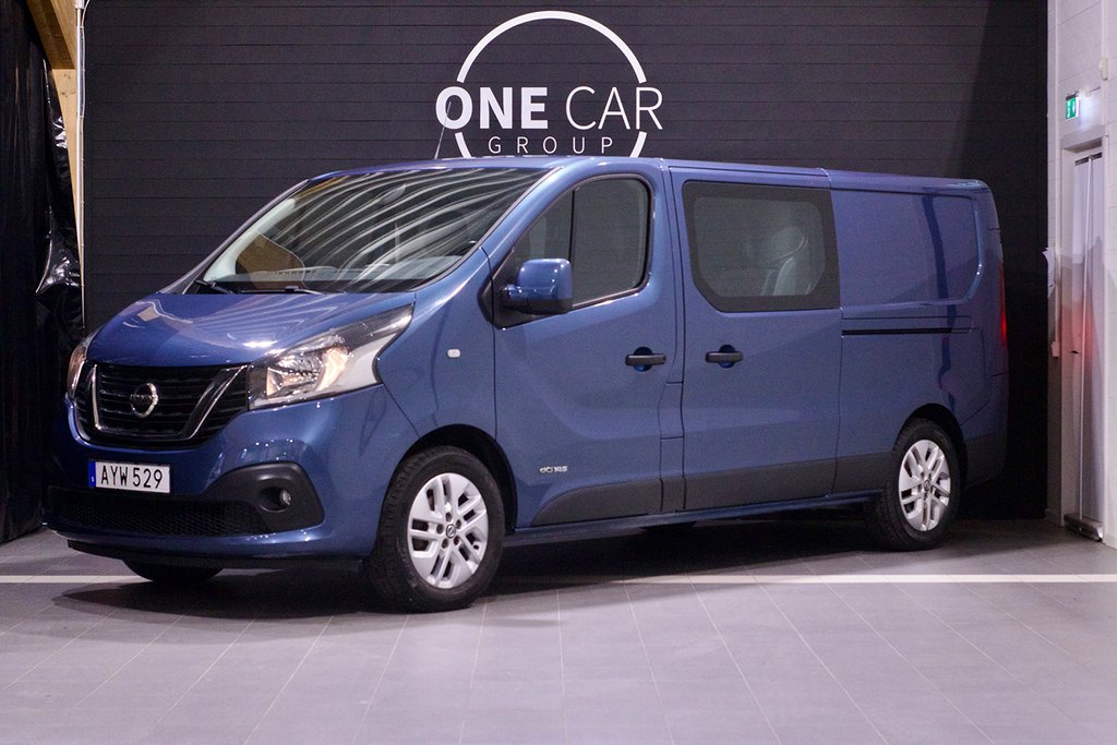 Nissan NV300 CrewVan 1.6 dCi 6-sits Moms SE SPEC 145hk