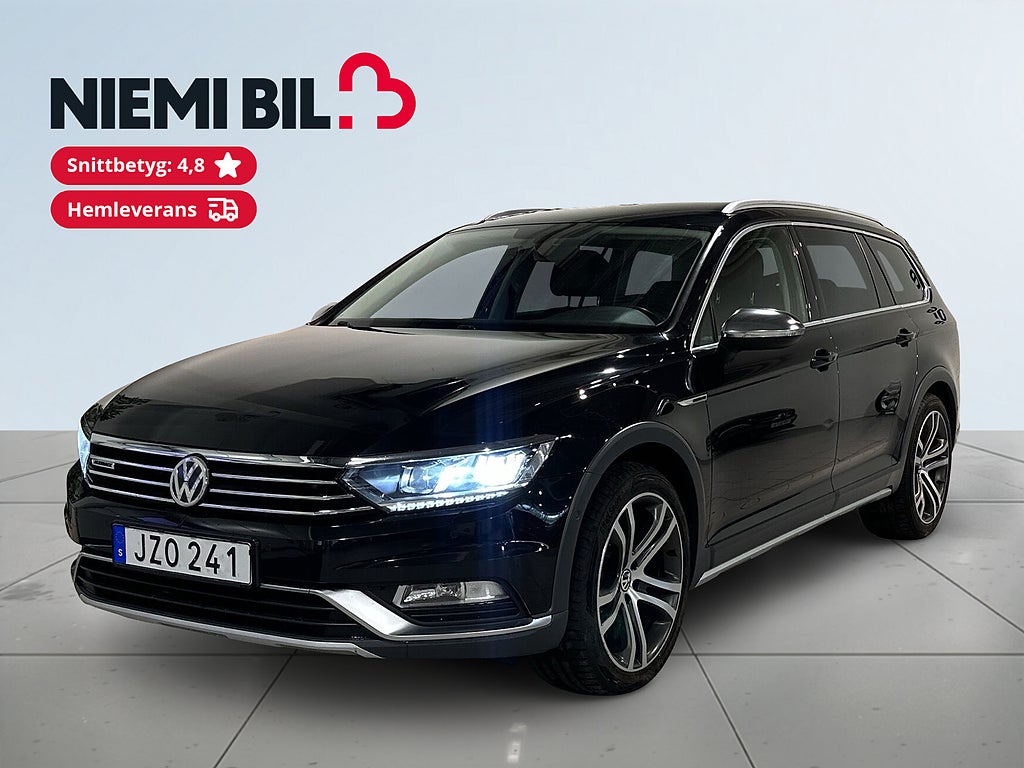 Volkswagen Passat Alltrack 2.0 TDI AWD CarPlay Drag Dvärm Kamera skinn SoV