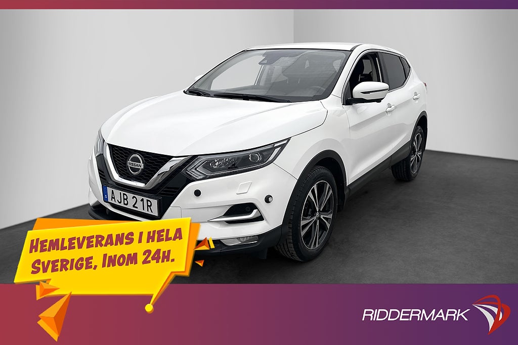 Nissan Qashqai 1.7 dCi 4WD 360° Kamera Nav M&K Värmare 150hk