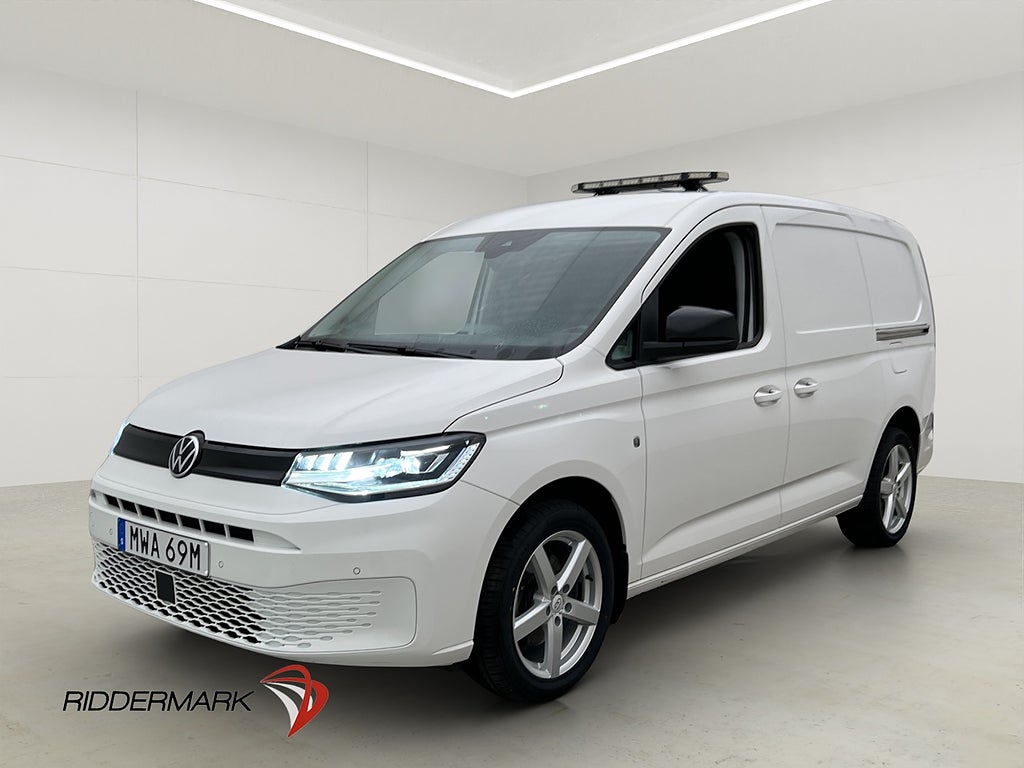 Volkswagen Caddy Cargo Maxi Drag Värm 2xDörrar MOMS Cockpit