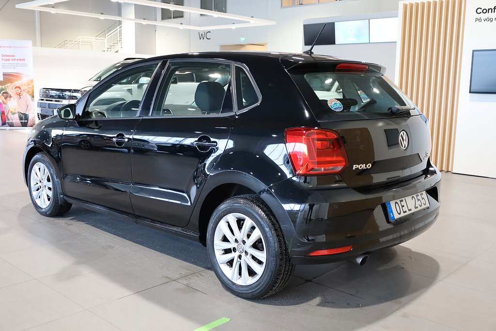 Volkswagen Polo 1,2 TSI 90Hk Aut 5D Bluetooh PDC 2017