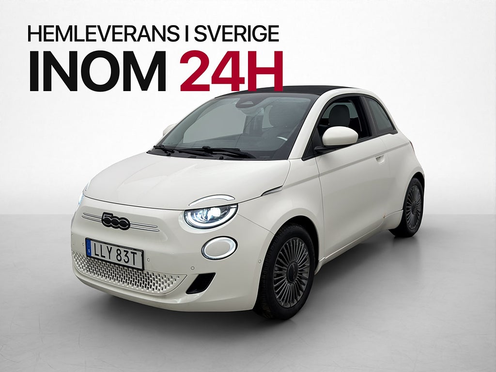 Fiat 500C e 42 kWh Icon Pano B-Kamera Adaptiv-Fart CarPlay