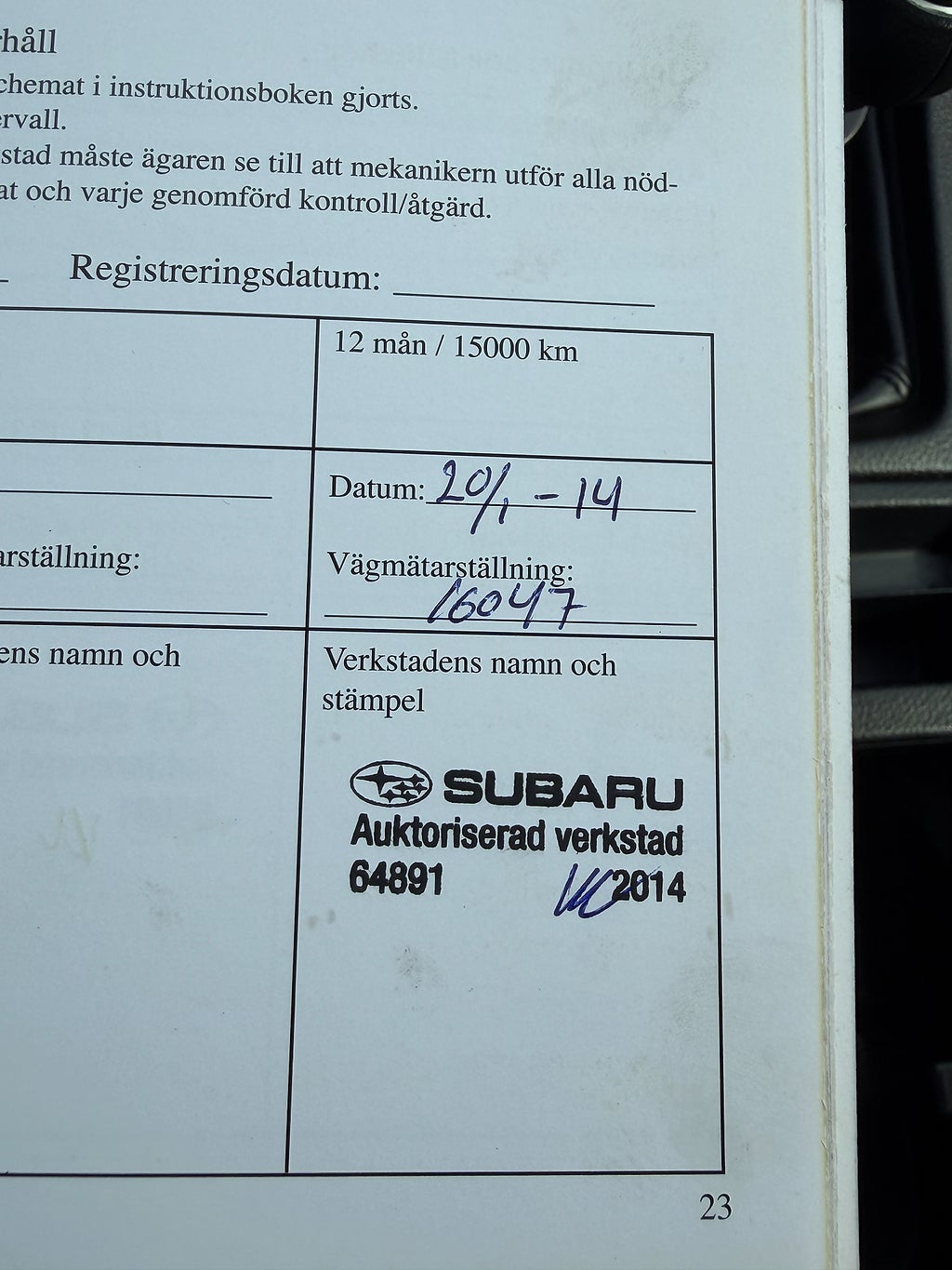 Subaru XV  2.0 4WD Manuell, 147hk