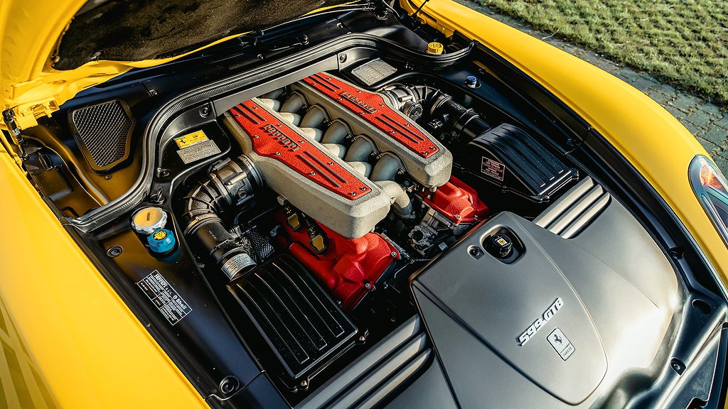 Ferrari 599 GTB Fiorano har en V12-motor på 620 hästkrafter. Foto: Collecting Cars 