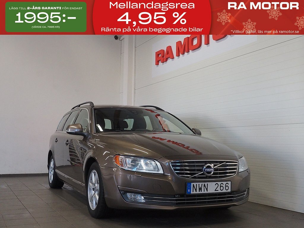 Volvo V70 D2 Momentum 115hk | D-värm | Drag | 2014