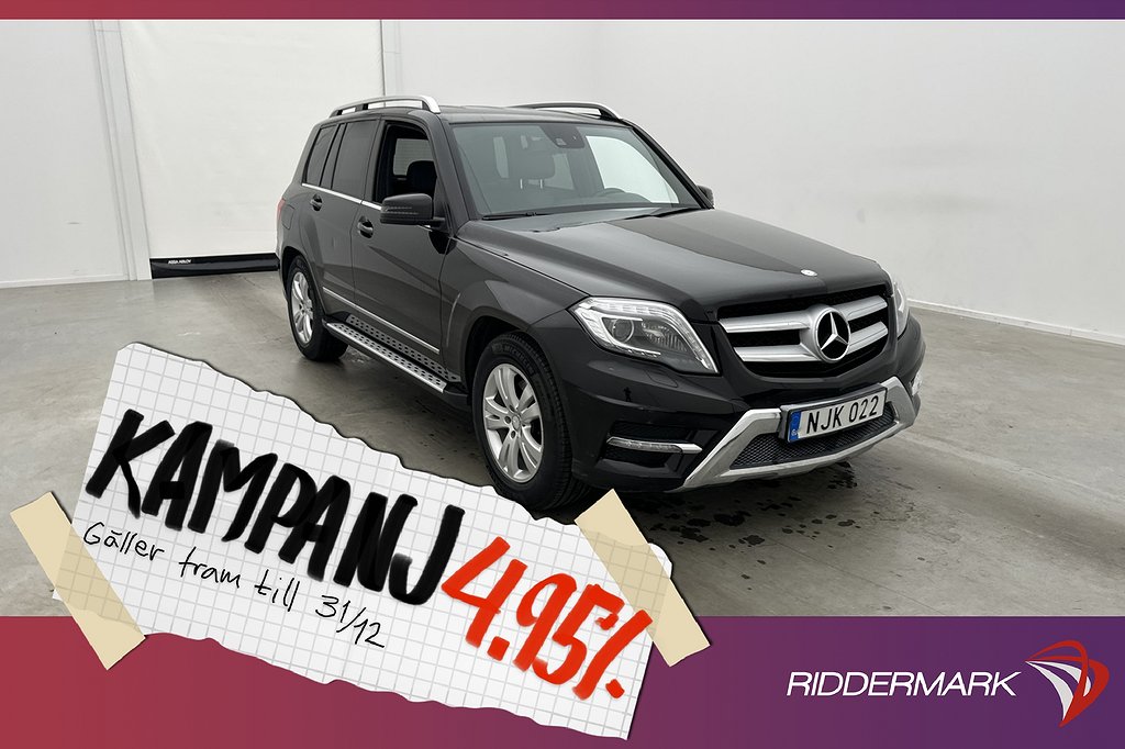 Mercedes-Benz GLK 220 CDI 4Matic 170hk AMG Spo 4,95% Ränta