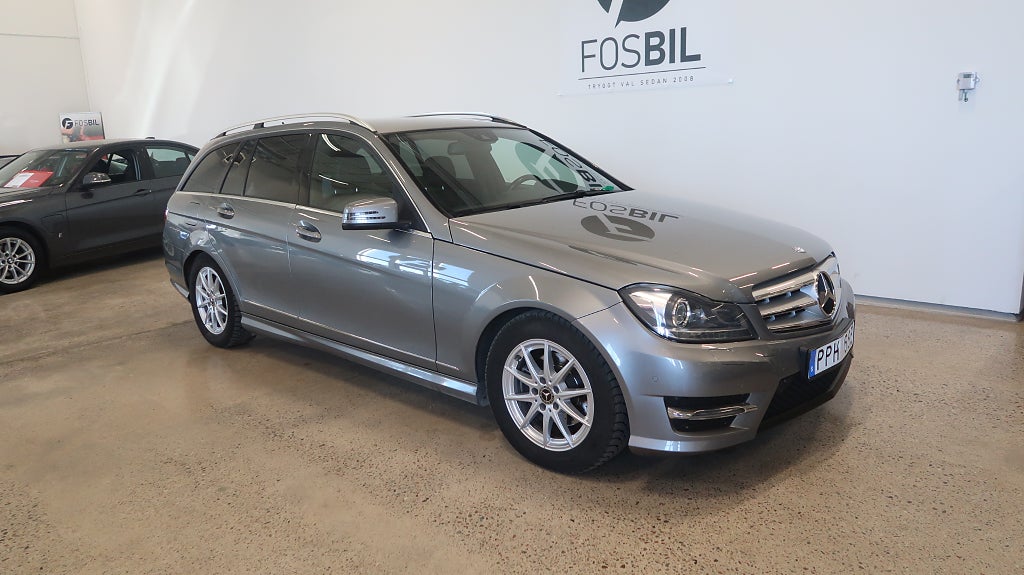 Mercedes-Benz C *Kampanj 2000kr CirkelK* 220 T AMG Line Drag-Navi-SoV