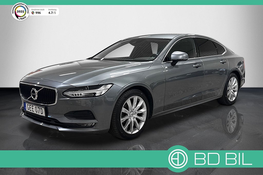 Volvo S90 D4 MOMENTUM VÄRMARE DRAGKROK 