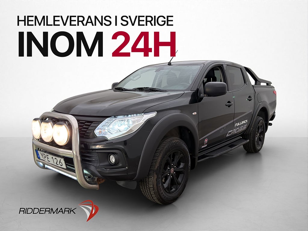 Fiat Fullback Cross 4x4 181hk Värmare Drag Diff Skinn Moms