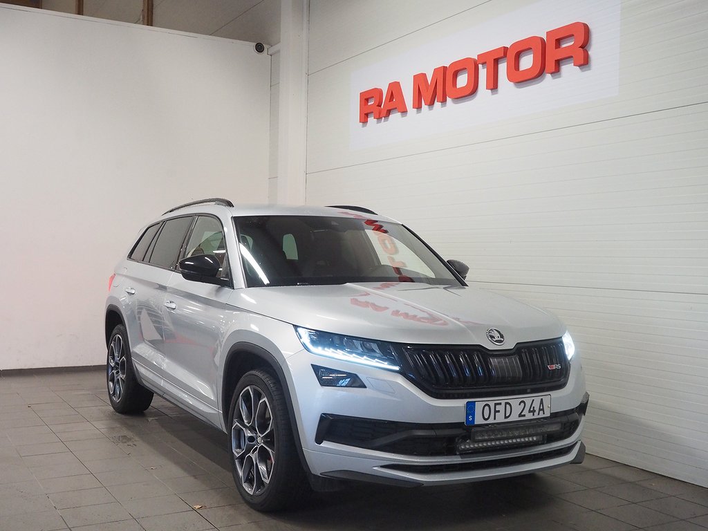 Skoda Kodiaq RS 2.0 TDI 240hk 4x4 | Drag | D-Värm | Cockpit 2020