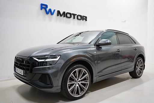 Audi Q8 50 TDI Q S-line B&O Pano HUD Valcona Luft 360° 23"