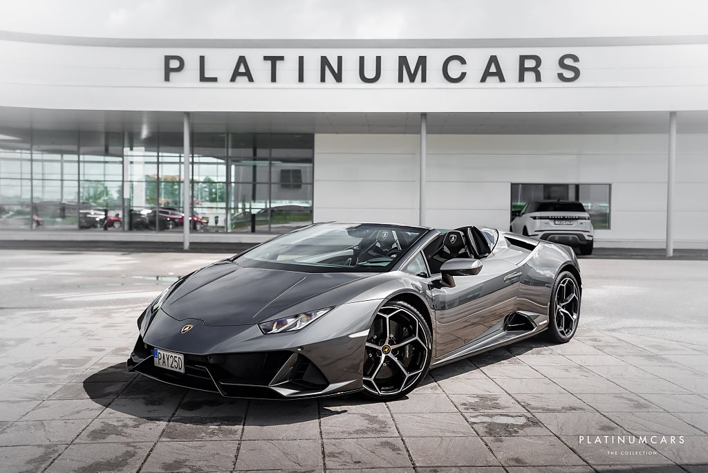 Lamborghini Huracán EVO LP640-4 Spyder/ Sv.såld / Låga mil