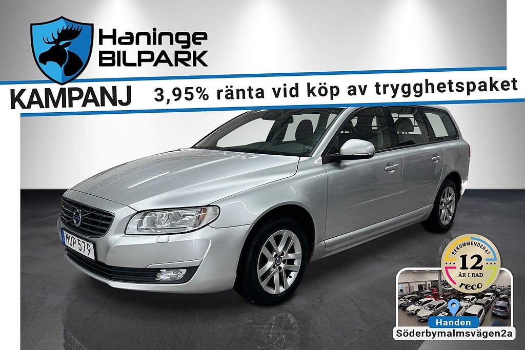 Volvo V70 D3 Classic /D-VÄRM /DRAG /VoC /NY-KAMREM /FR 3,95%