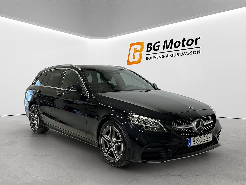 Mercedes-Benz C200 C 200 T d 160hk Aut AMG Line Drag/Backkamera/Navi