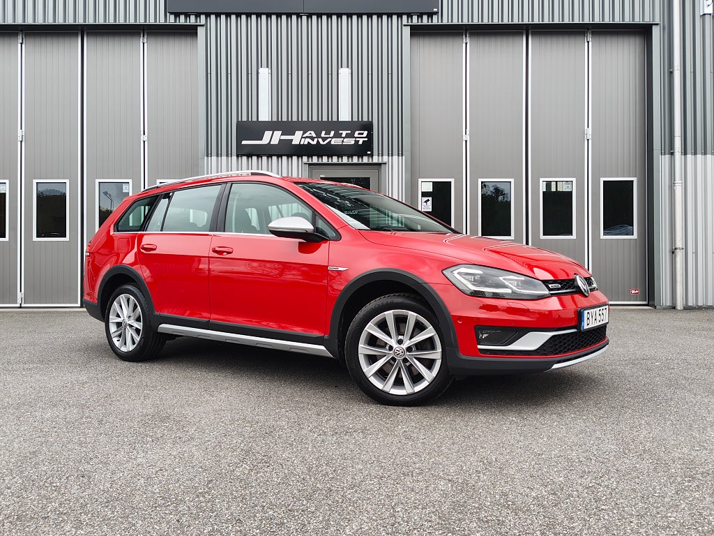 Volkswagen Golf Alltrack 2.0 TDI 184Hk DPF 4Motion Svsåld Massage Drag Värmare