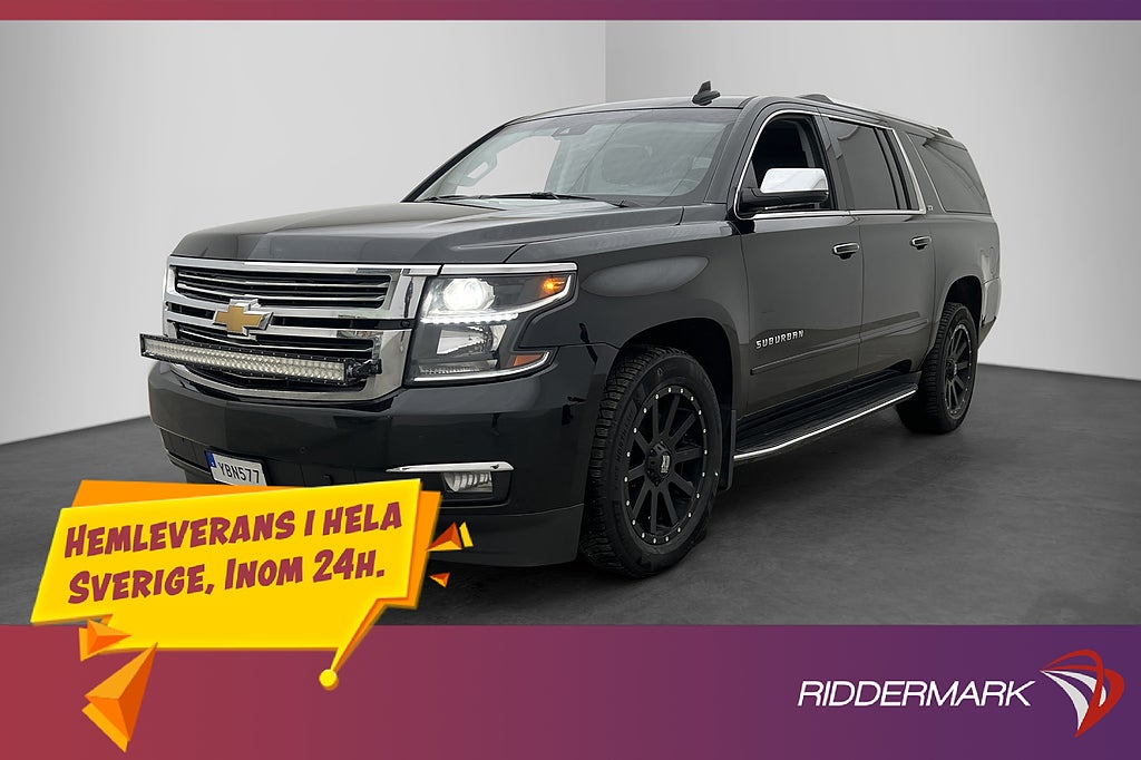 Chevrolet Suburban 5.3 V8 AWD LTZ 7sits BOSE Pano Drag