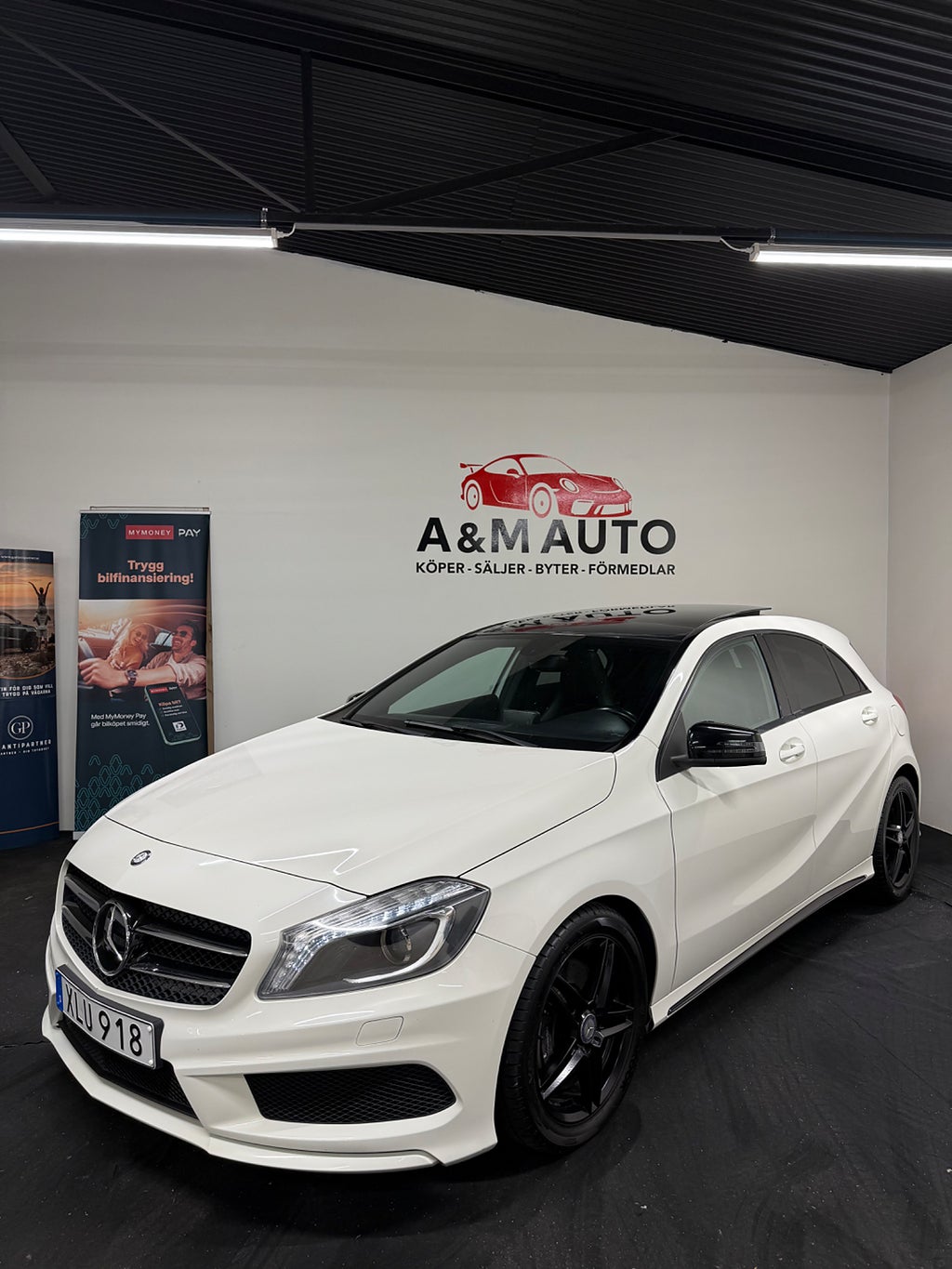Mercedes-Benz A 220 CDI 7G-DCT AMG Line - Pano/Kamera/Värmare/Bluetooth