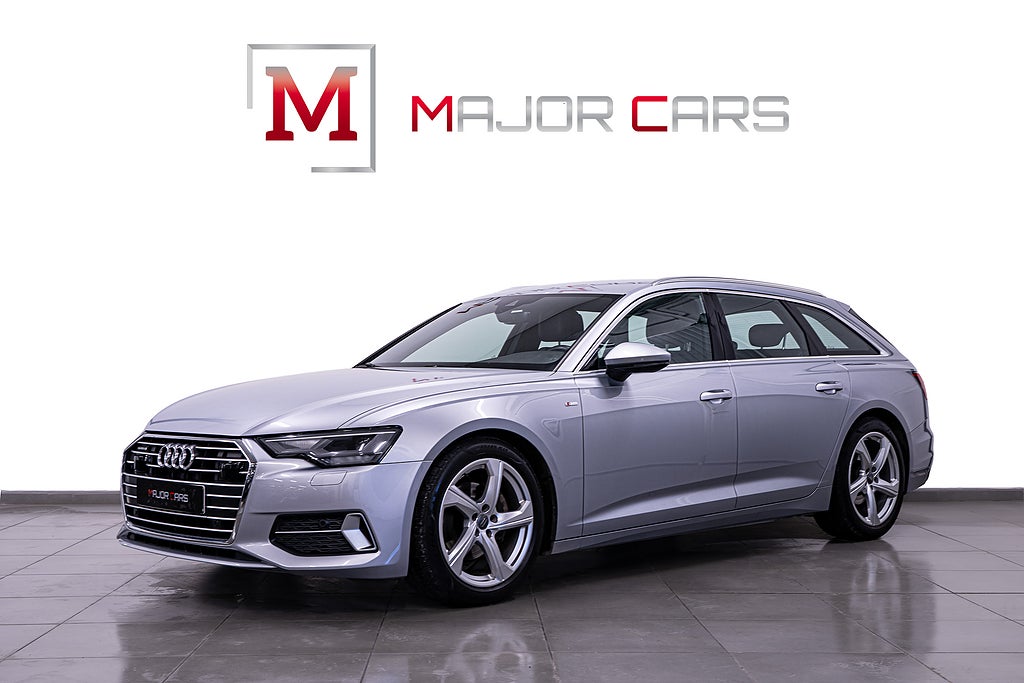 Audi A6 Avant 40 TDI Quattro S-Line 19" Värm Drag 204hk