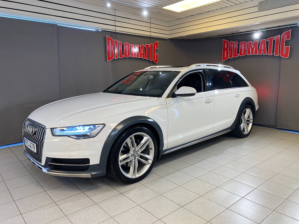 Audi A6 Allroad 3,0TDi AUT 272hk Q Skinn Panorama Drag Värmare Sport Ed