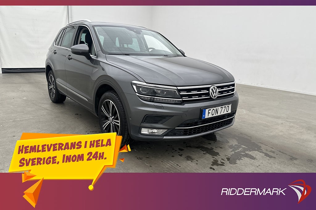 Volkswagen Tiguan 2.0 TDI 4M GT Värmare Drag Pano Cockpit
