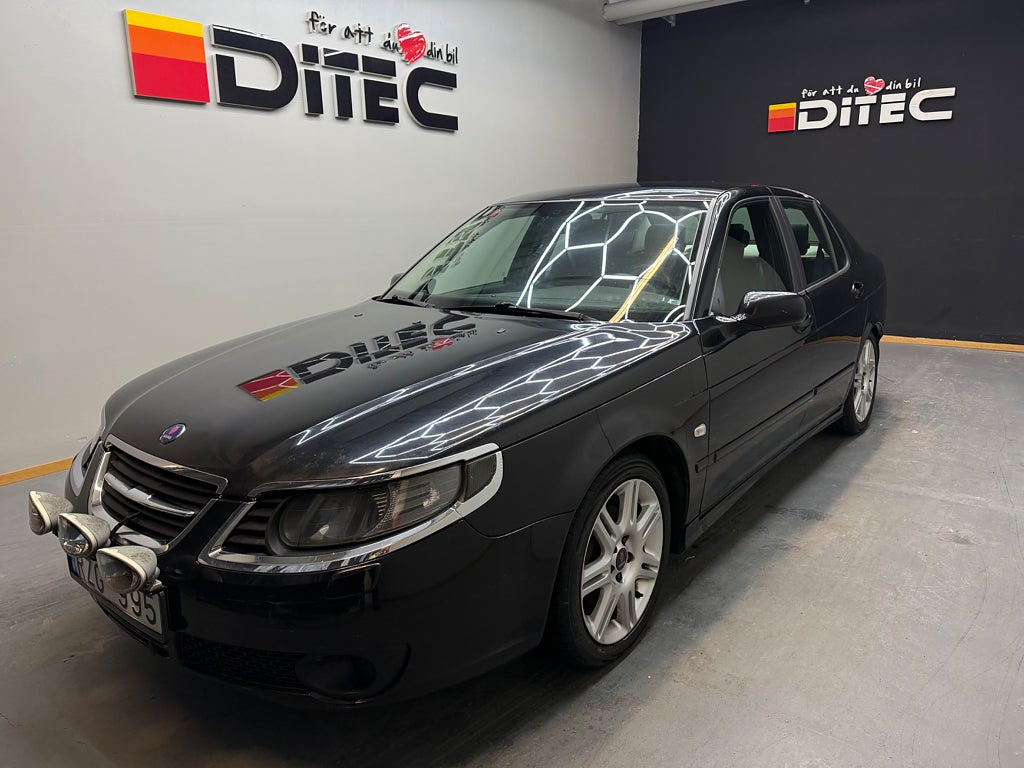 Saab 9-5 SportSedan 2.0t BioPower Vector,Nybesiktigad,dragkrok,