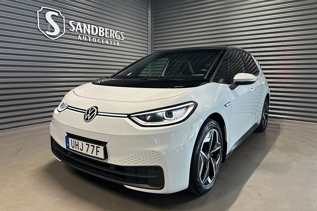 Volkswagen ID.3 Pro Performance Backkamera Navi Panorama Skalstolar