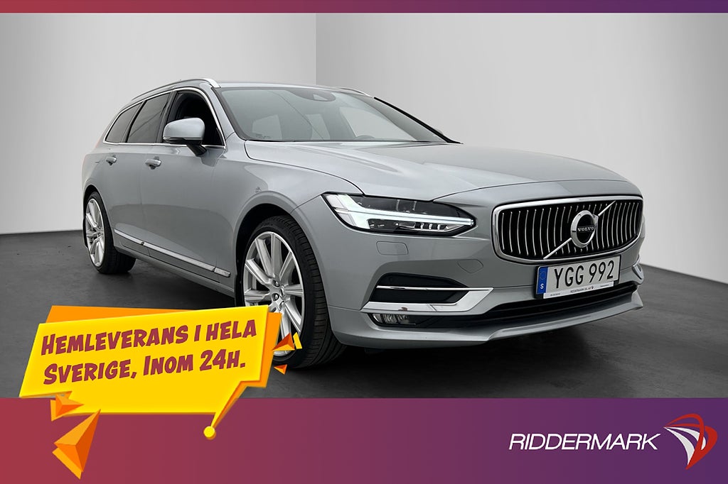 Volvo V90 T5 254hk Inscription Skinn Carplay Keyless