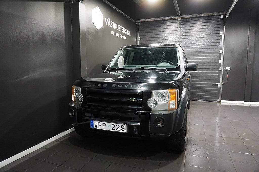 Land Rover Discovery 3 2.7 TDV6 4WD Automatisk, 7 Sits, Pano, Navi, M-Värm 190hk