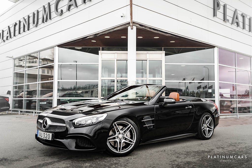 Mercedes-Benz SL 500 AMG 4.7 V8 455hk / Kolfiber / Night / H&K