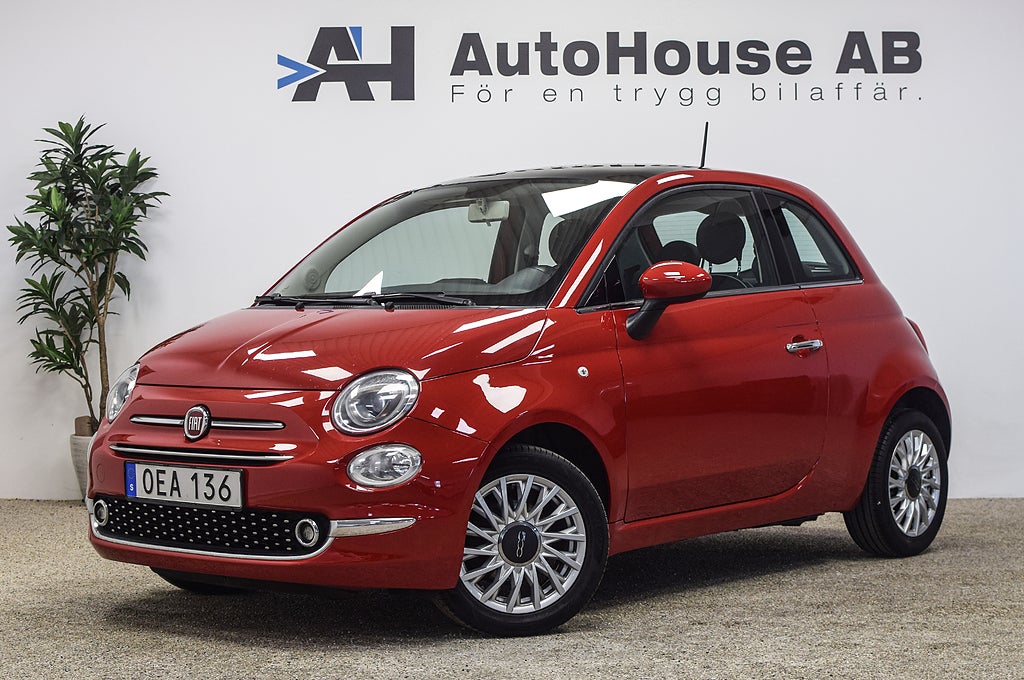 Fiat 500 1.2 Lounge Glastak Kamrem bytt
