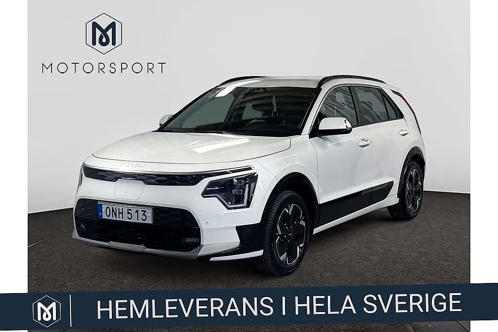 Kia Niro EV 204hk Dragkrok Kamera Sensorer Navi Adp-fart Keyless