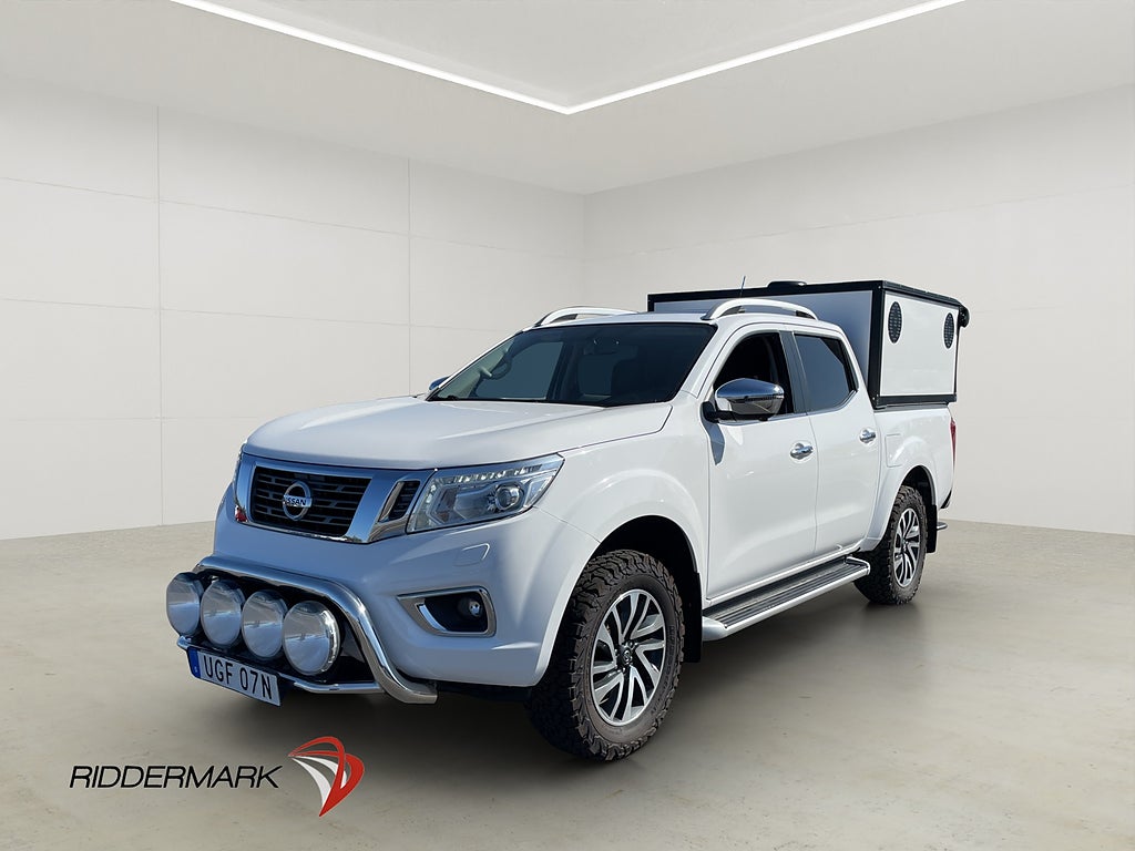 Nissan Navara Tekna 2.3 4WD D-Värm HUNDKÅPA Diff Drag Skinn