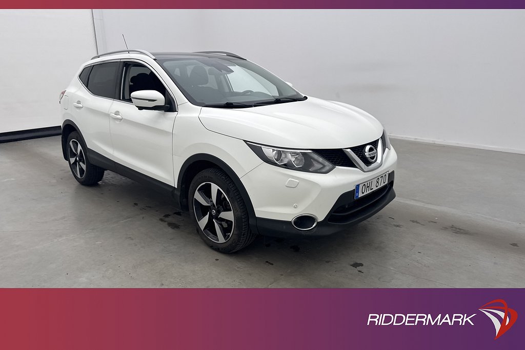 Nissan Qashqai 1.2 DIG-T 115hk N-Connecta Pano 360° Navi