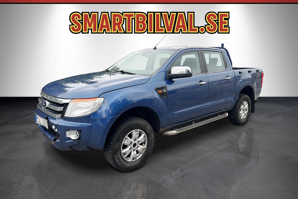 Ford ranger Dubbelhytt 2.2 TDCi 4x4 XLT Dragkrok MOMS