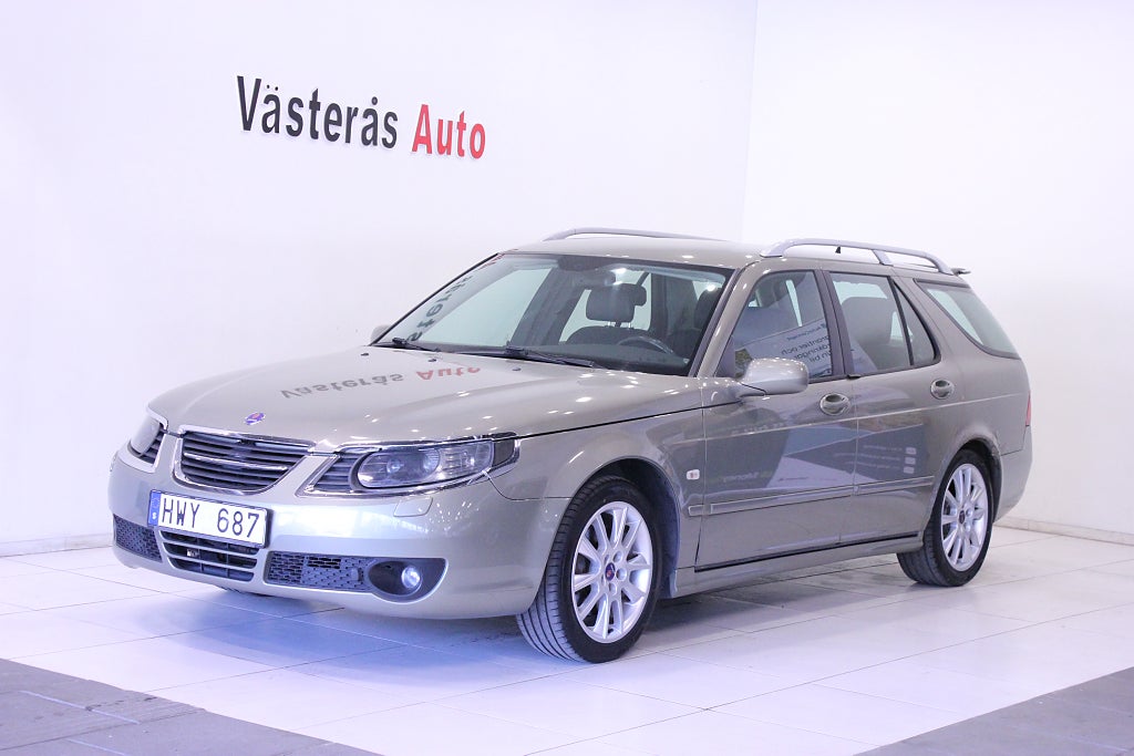 Saab 9-5 SportCombi2.3t BioPowerDrag Ny besikt Vector Navi 185hk