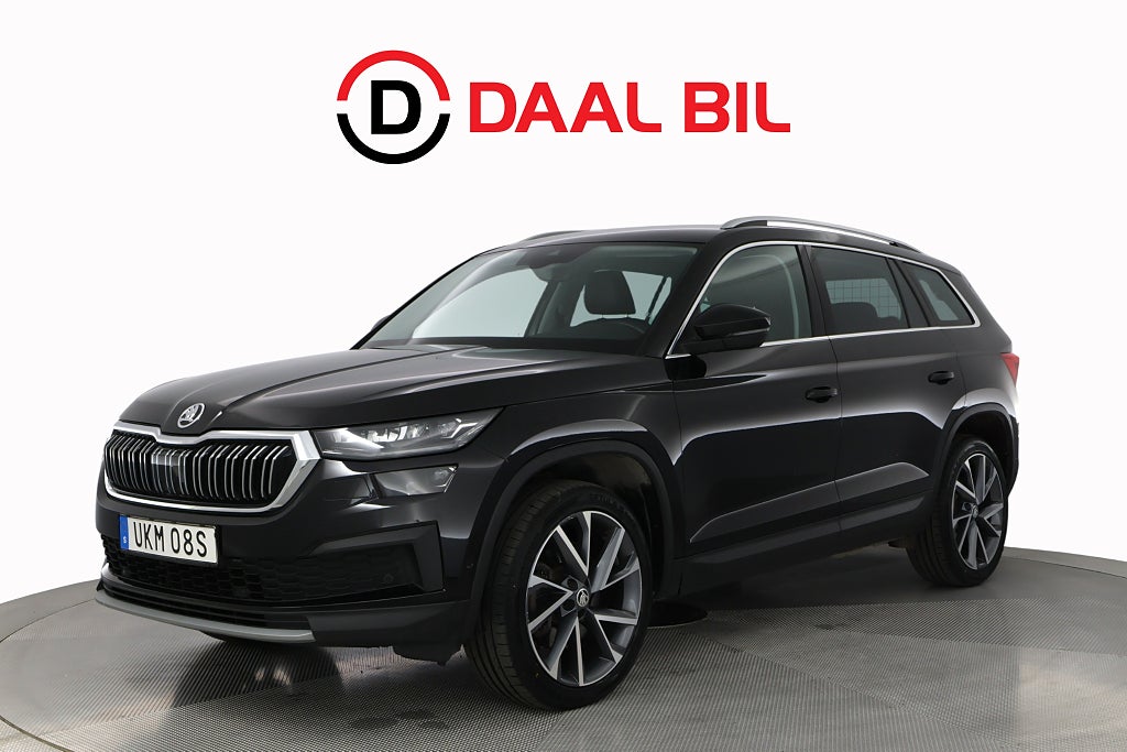 Skoda Kodiaq 2.0 TDI 4x4 200HK STYLE 7-SITS P-VÄRM DRAG SKINN NAVI 