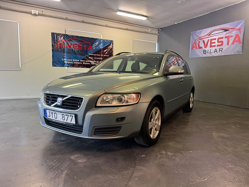 Volvo V50 1.8 Flexifuel Manuell, 125hk, 2010