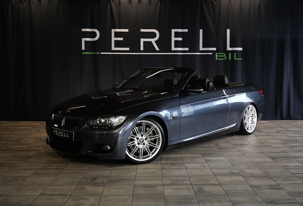 BMW 335i Cab M-Sport 306hk /Svensksåld/Fin spec