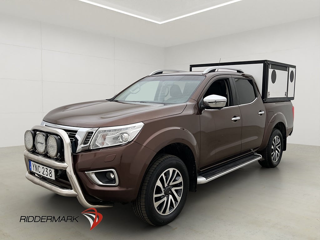 Nissan Navara Tekna 2.3 4WD Värm Diff Skinn Drag HUNDKÅPA
